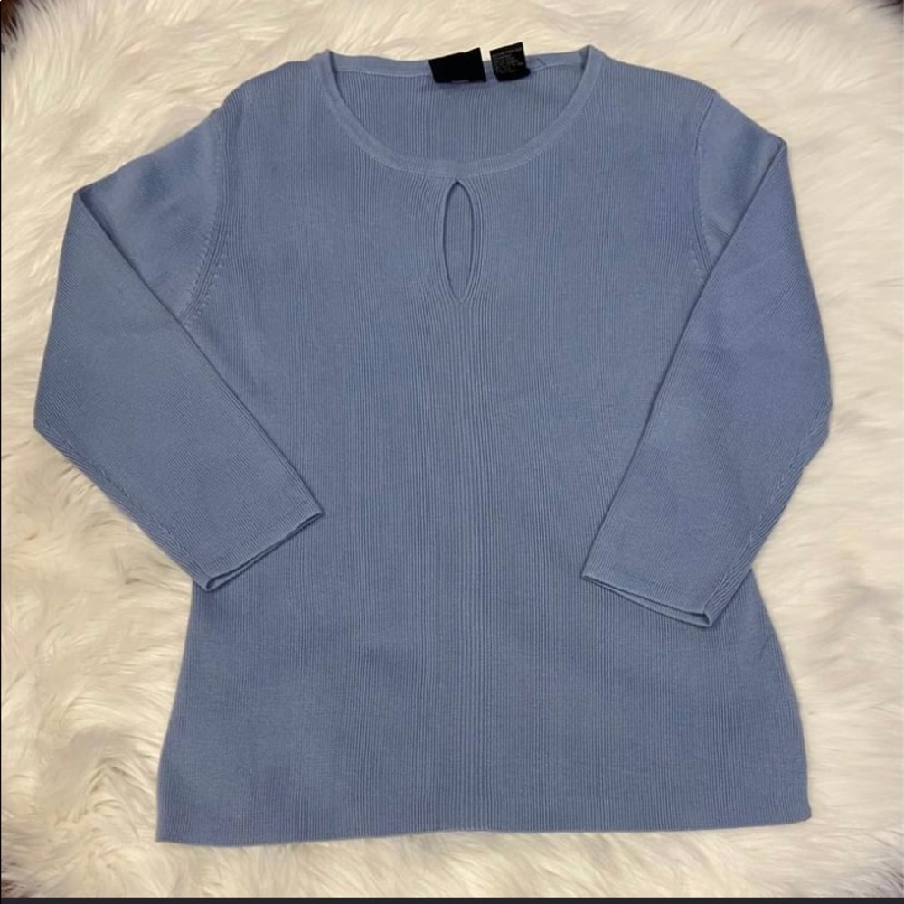 Women’s B Moss blue sweater